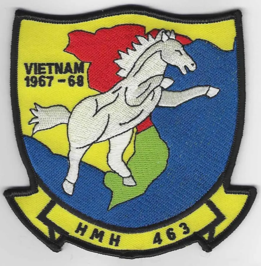 Official Hmh-463 Pegasus Vietnam Patch 1