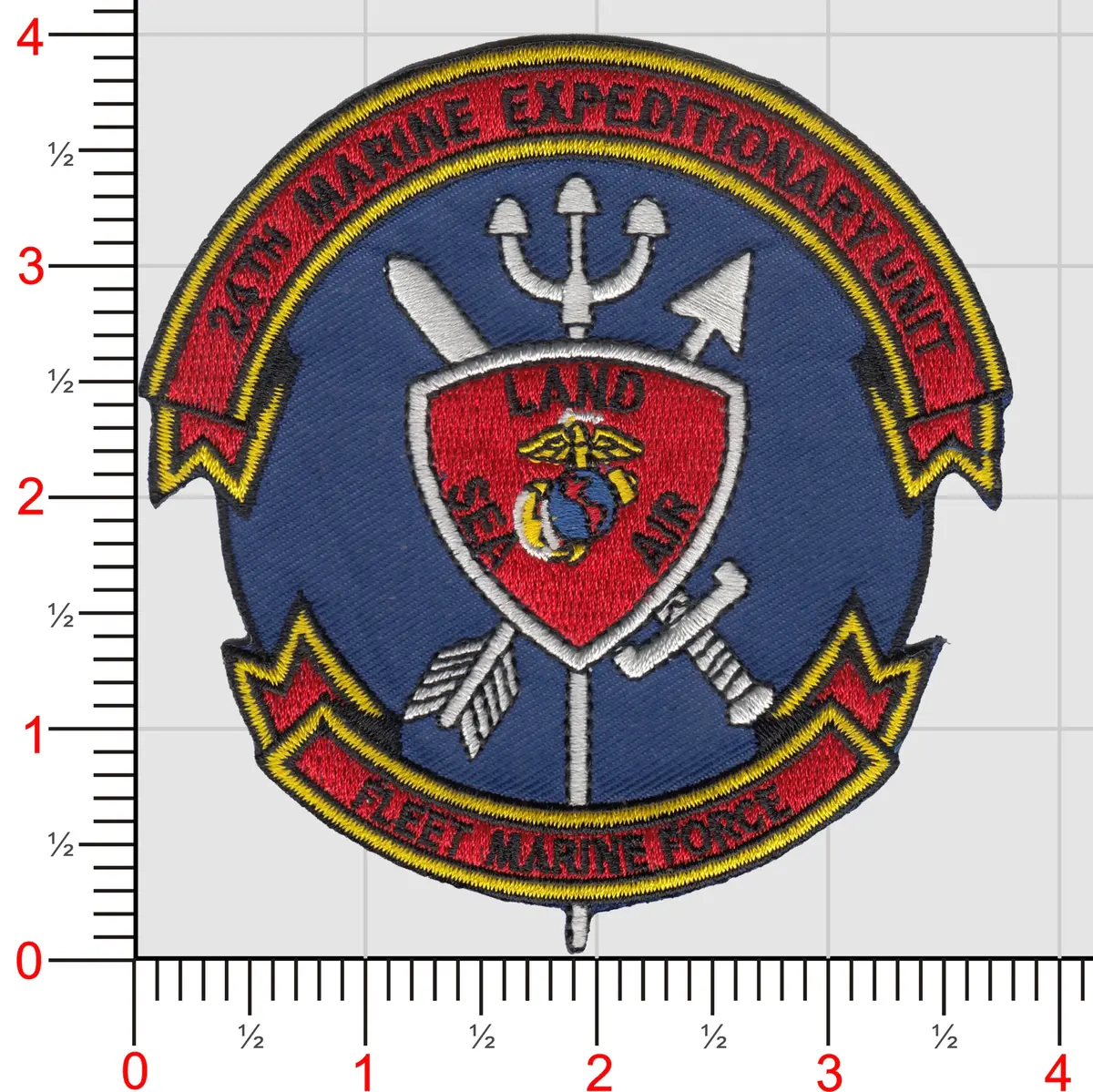Officially Licensed Usmc 24Th Marine Expeditionary Unit Patch 1
