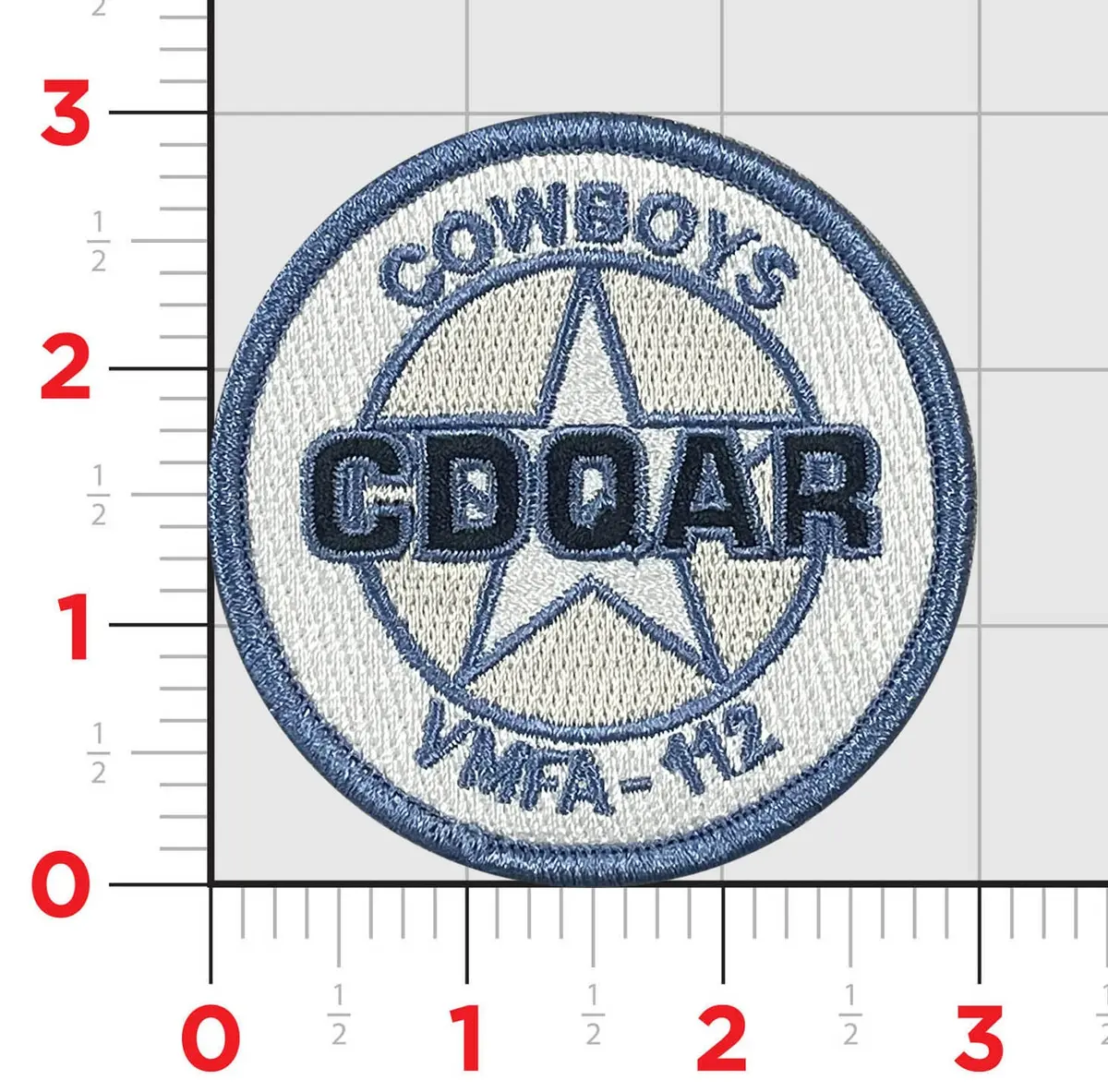 Vmfa-112 Cowboys Flightline Qual Patch 3