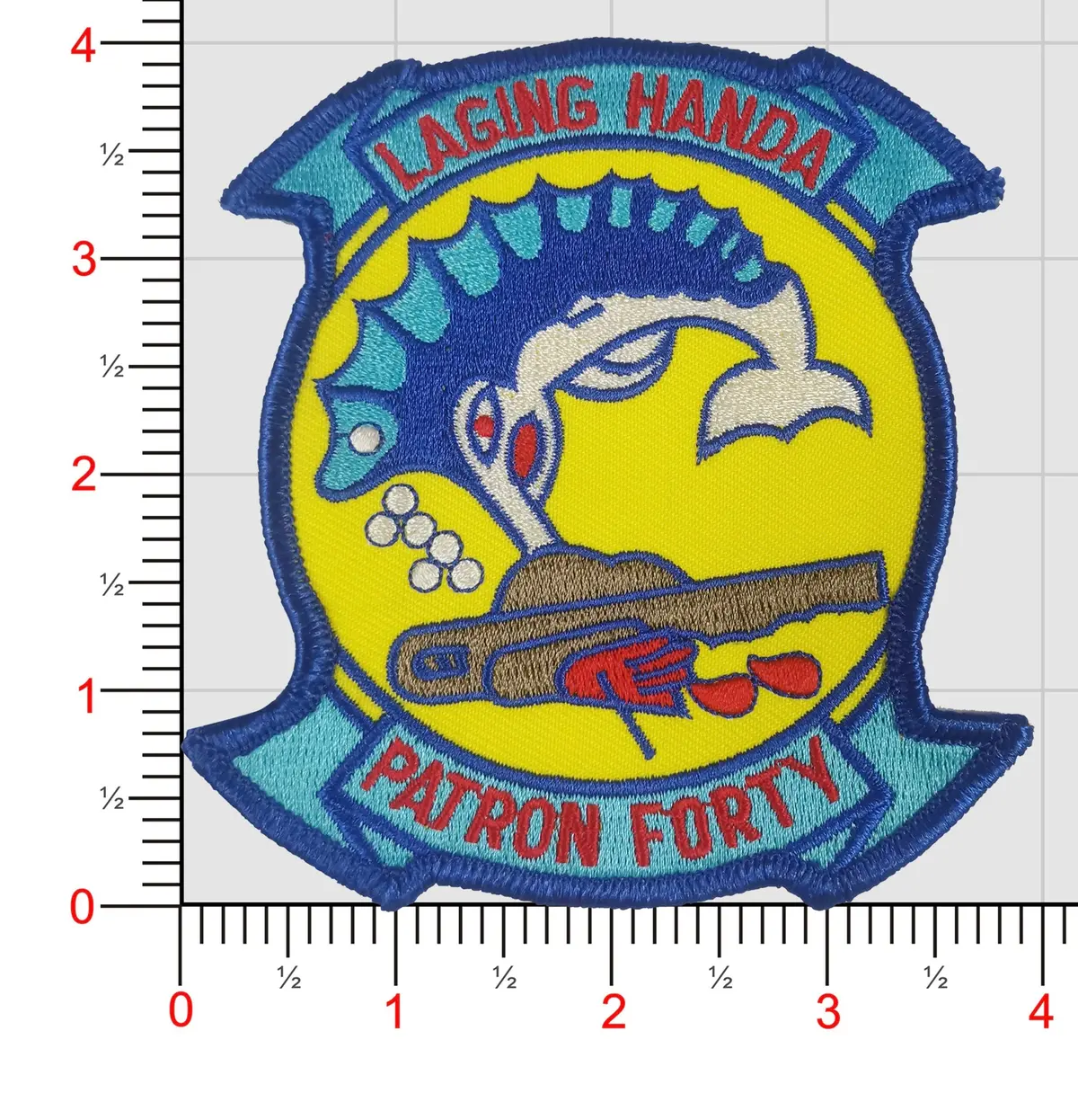 Officially Licensed Us Navy Vp-40 Fighting Marlins Patch 1
