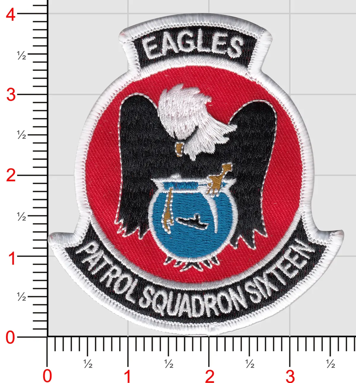 Officially Licensed Us Navy Vp-16 War Eagles Squadron Patch 1