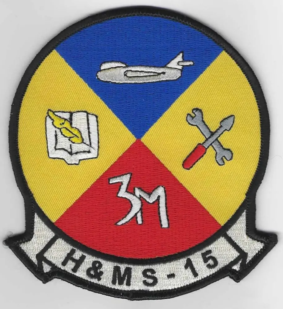 Officially Licensed Usmc H&Ms-15 Patch 1