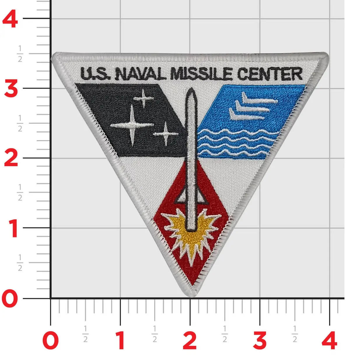 Officially Licensed Us Naval Missile Center Point Mugu Patch (Mugu) 1