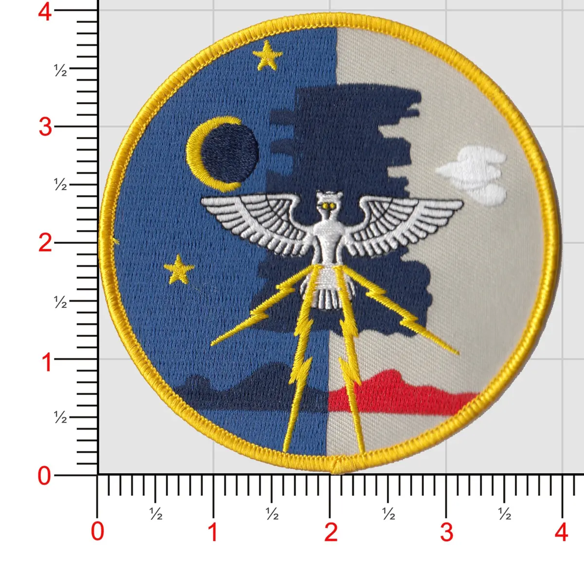 Officially Licensed  Vmf(N)-513 Flying Nightmares Squadron Patch 1