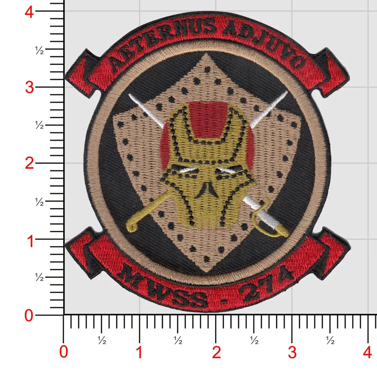 Officially Licensed Usmc Mwss-274 Ironmen Patch 1