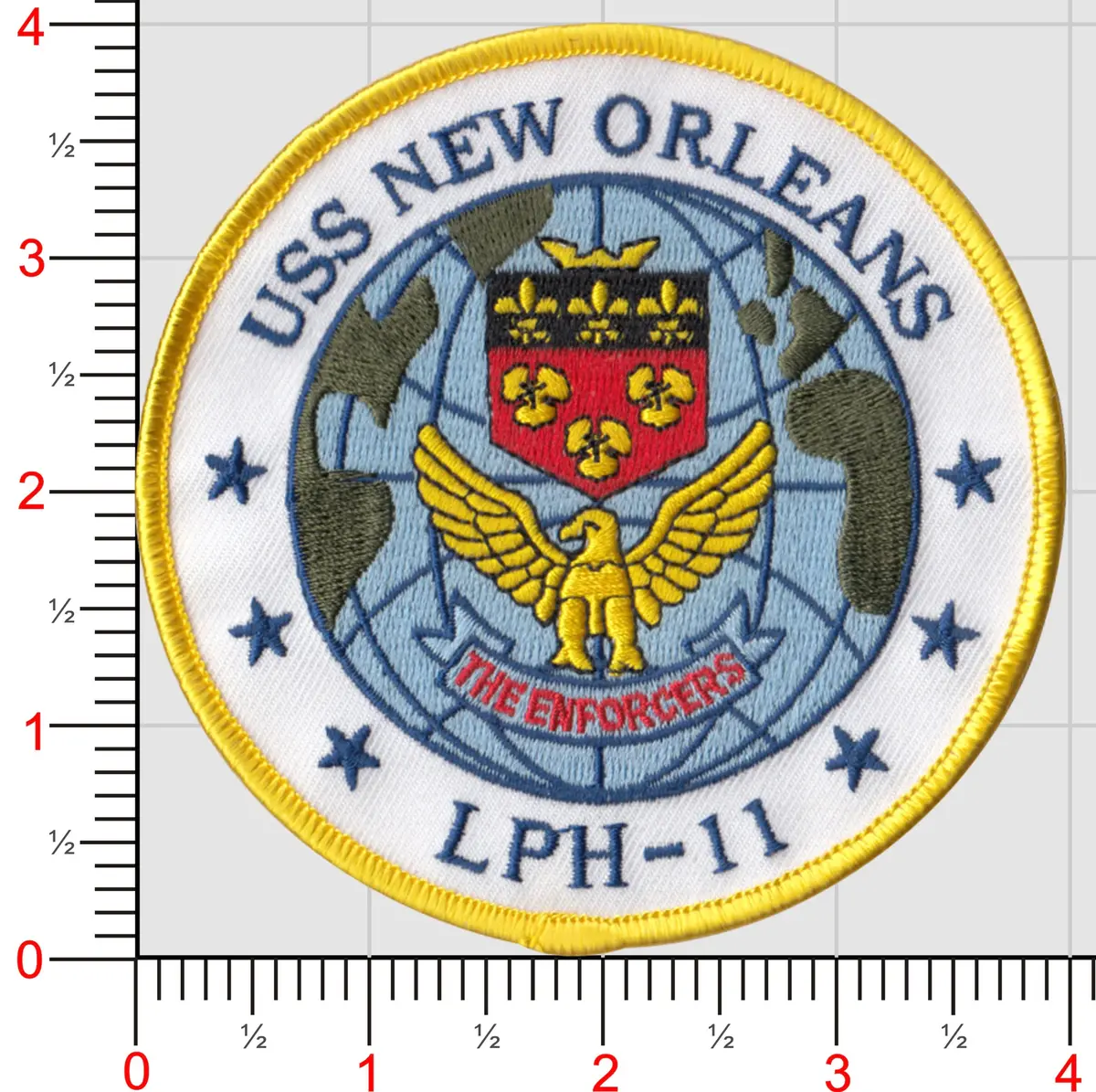 Uss New Orleans Lph-11 Patch 1