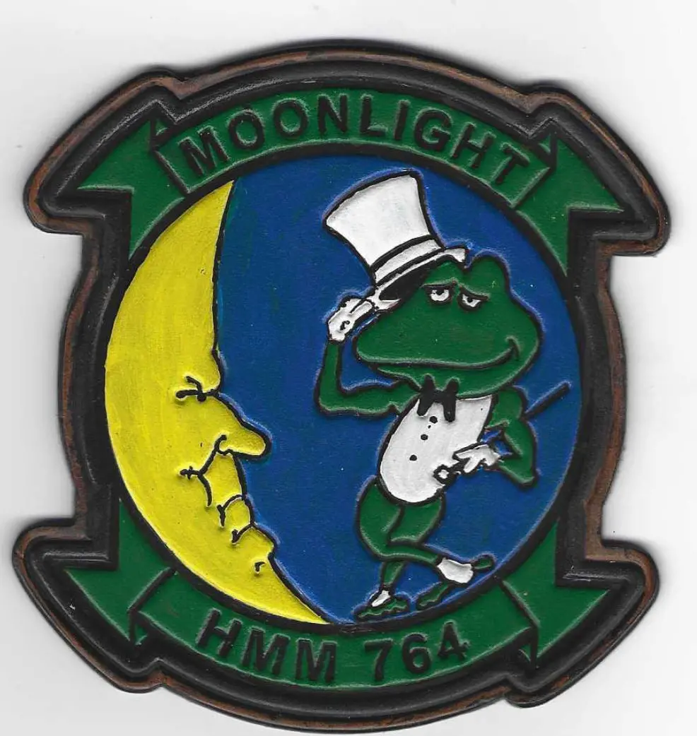 Officially Licensed Hmm-764 Moonlight Leather Patches 2