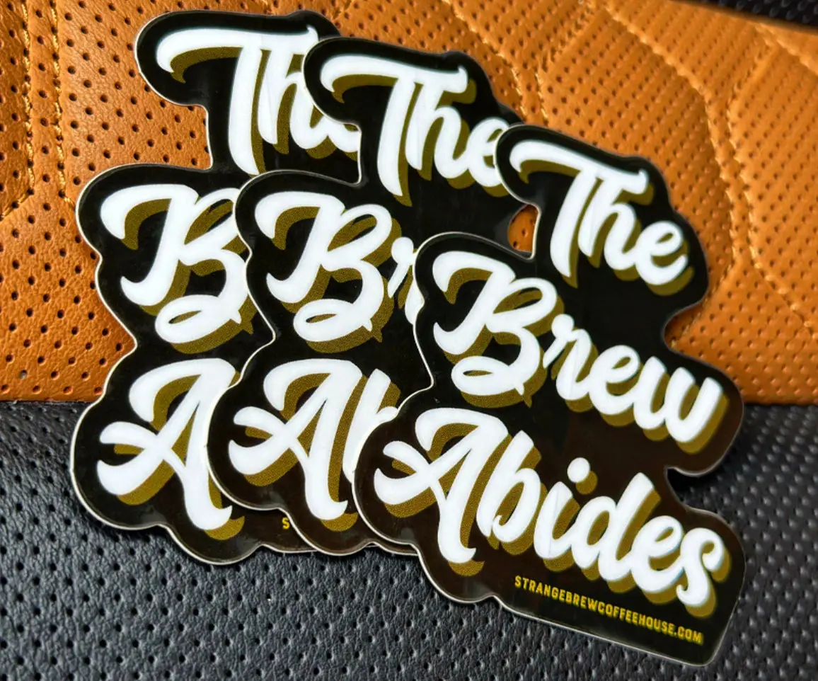 The Brew Abides Sticker 1