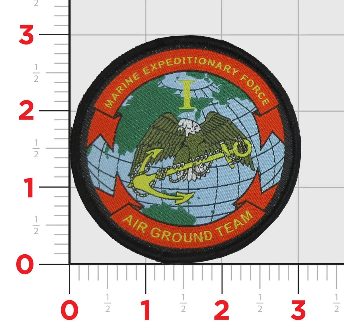 Officially Licensed 1St Mef Marine Expeditionary Force Patch 1