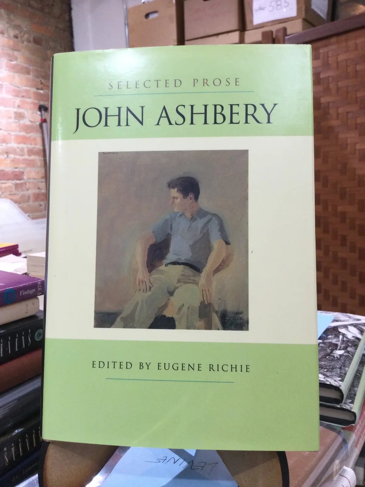 Ashbery, John: Selected Prose [Used Hardcover] 1