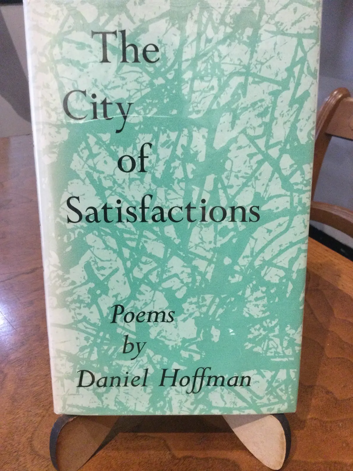 [Rare] Hoffman, Daniel: The City Of Satisfactions [Used Hardcover] 1