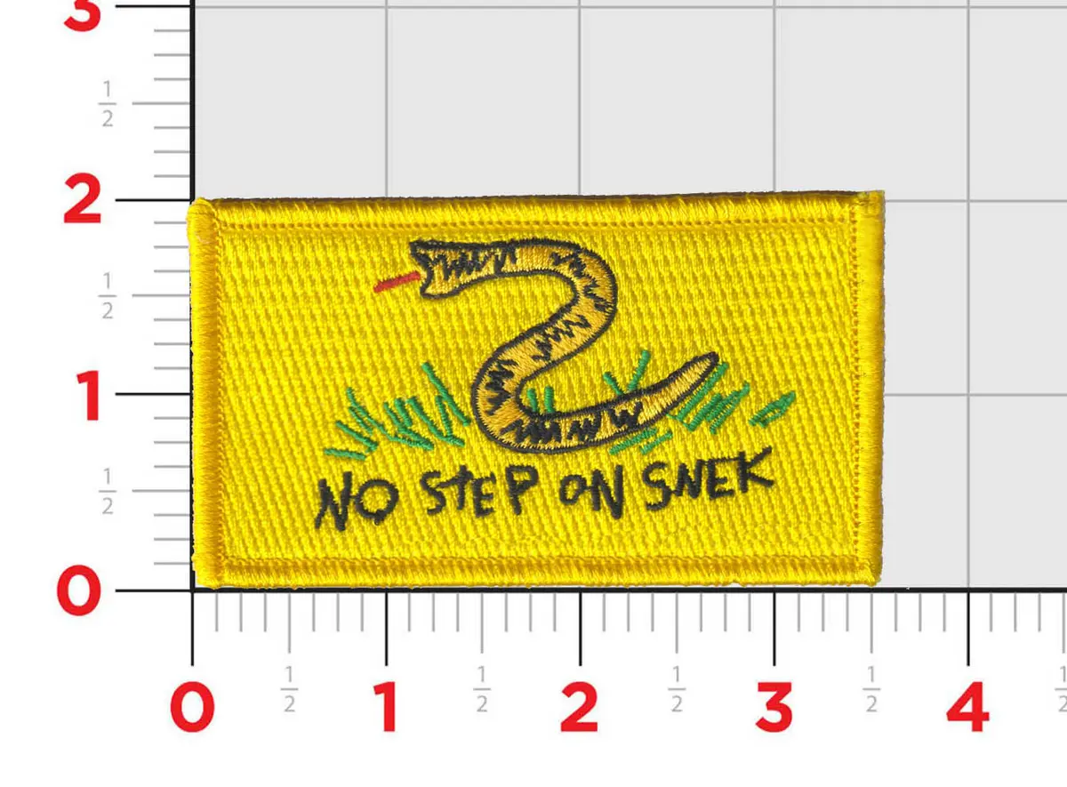 No Step On Snek Patch 1
