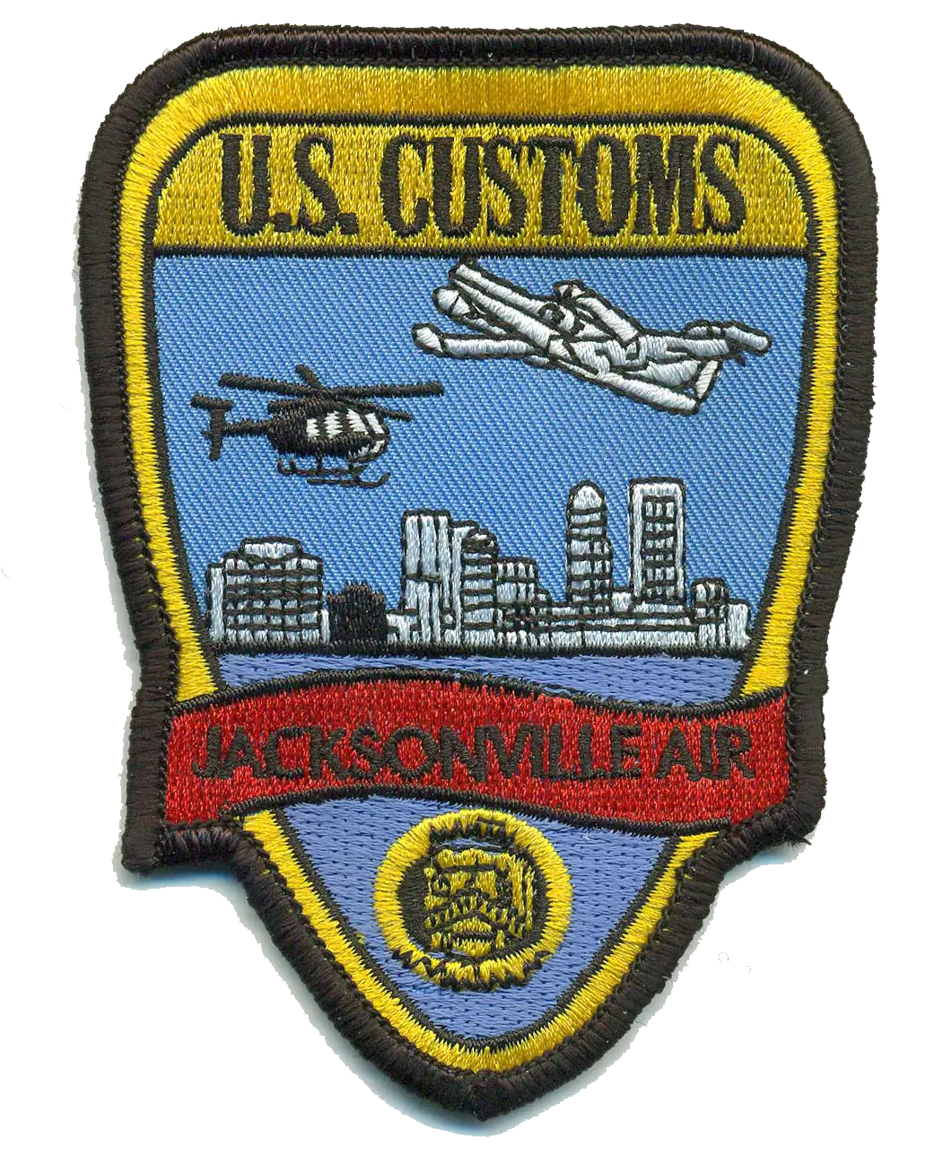 Legacy Us Customs Jacksonville Air Branch Original Patch 1