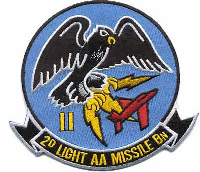 Officially Licensed Usmc 2Nd Light Anti-Aircraft Bn Patch 1