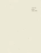Lax, Robert: Poems (1962-1997) 1