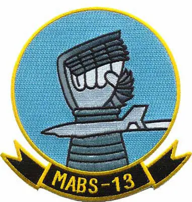 Officially Licensed Usmc Air Base Squadrons Mabs 13 Patch 1