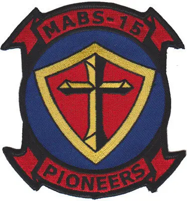 Officially Licensed Usmc Air Base Squadrons Mabs 15 Patch 1