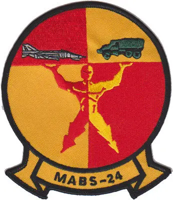 Officially Licensed Usmc Air Base Squadrons Mabs 24 Patch 1