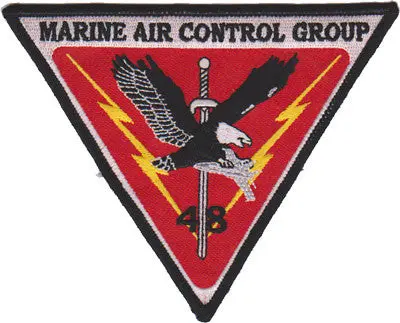 Officially Licensed Usmc Marine Air Control Group Macg-48 Patch 1