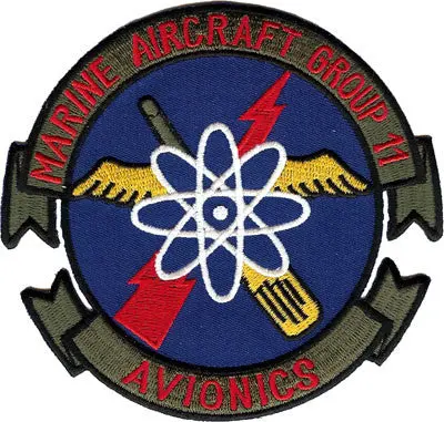 Officially Licensed Usmc Marine Aircraft Group Mag 11 Patch 1