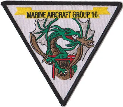 Officially Licensed Usmc Marine Aircraft Group Marine Air Group Mag-16 Patch 1