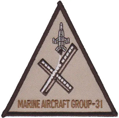 Officially Licensed Usmc Marine Aircraft Group Mag 31 Patch 1