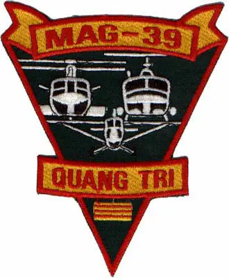 Officially Licensed Usmc Marine Aircraft Group Mag-39 Quang Tri Patch 1
