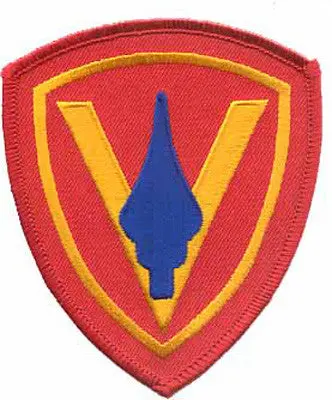 Officially Licensed Usmc 5Th Mardiv Patch 1