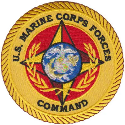 Officially Licensed Usmc Marine Forces Marfor Command Patch 1