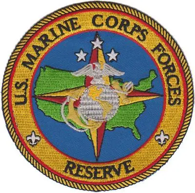 Officially Licensed Usmc Marine Forces Reserve Patch 1