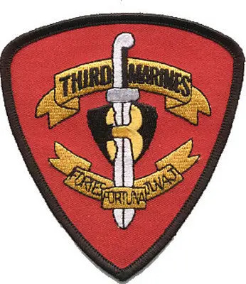 Officially Licensed Usmc 3Rd Marine Regiment Patch 1
