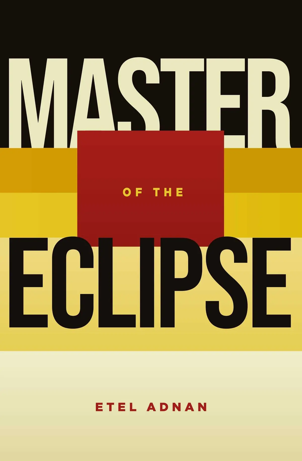 Adnan, Etel: Master Of The Eclipse 1