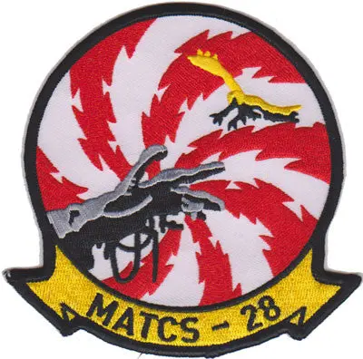 Officially Licensed Usmc Matcs-28 Patch 1