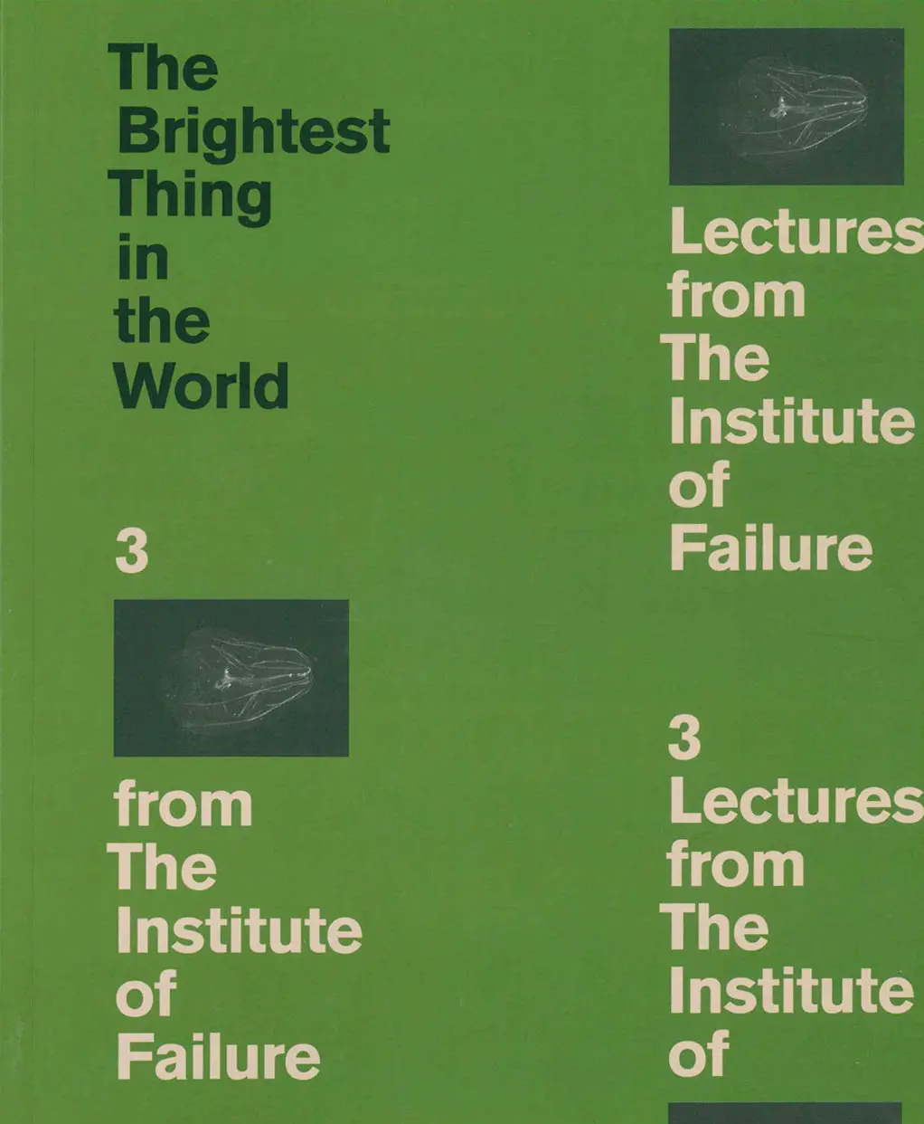 Goulish, Matthew: The Brightest Thing In The World: 3 Lectures From The Institute Of Failure [Used Paperback] 1