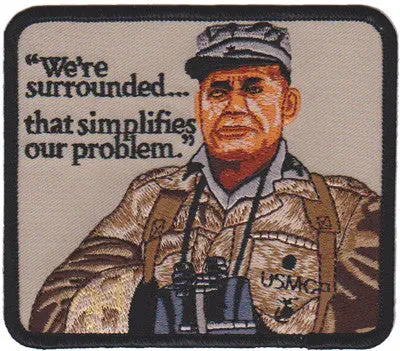 We're Surrounded Chesty Puller Patch 1