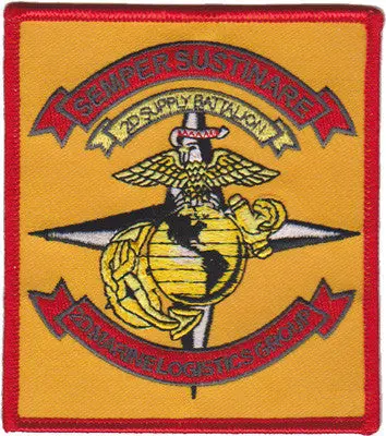 Officially Licensed Usmc 2Nd Marine Logistics Group Patch 1