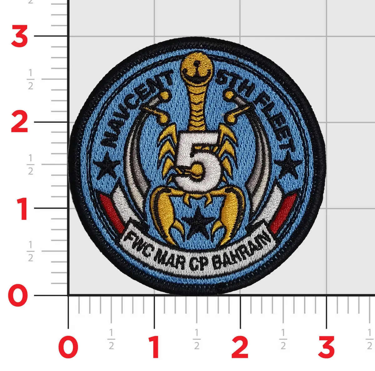 Official Us Navy 5Th Fleet Bahrain Patch 1