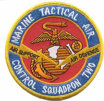 Officially Licensed Marine Tactical Air Control Squadron Mtacs-2 Patch 1