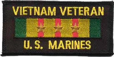 Officially Licensed Vietnam Veterans U.S. Marines Patch 1