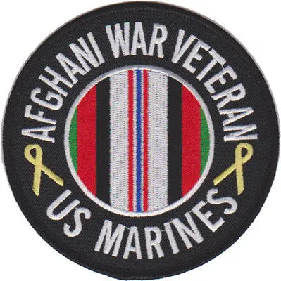 Usmc Afghani War Veteran Patch 1