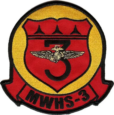 Officially Licensed Usmc Mwhs-3 Eagles Patch 1