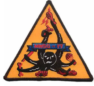 Officially Licensed Usmc Mwsg-17 Patch 1