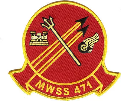 Officially Licensed Usmc Mwss-471 Patch 1