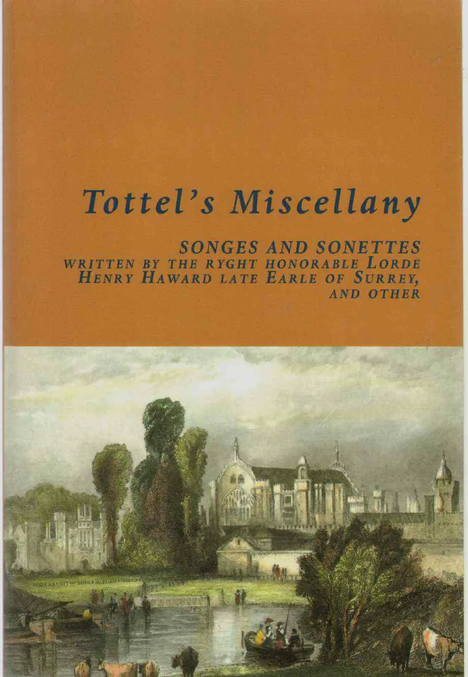 Tottel, Richard: Tottel's Miscellany 1
