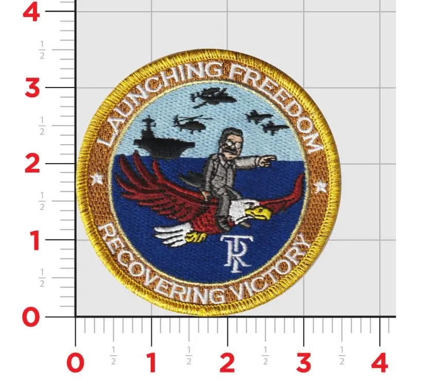 Uss Roosevelt Cvn-71 Shooters Patch 1