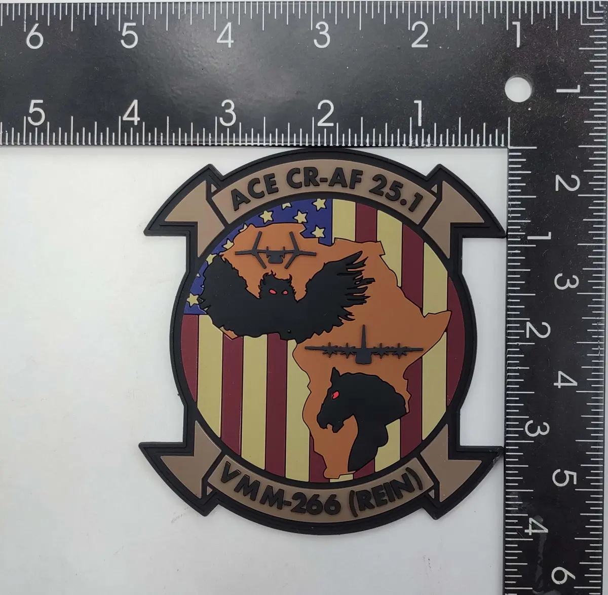 Official Vmm-266 Rein Griffins Ace 25.1 Africa Patch 1