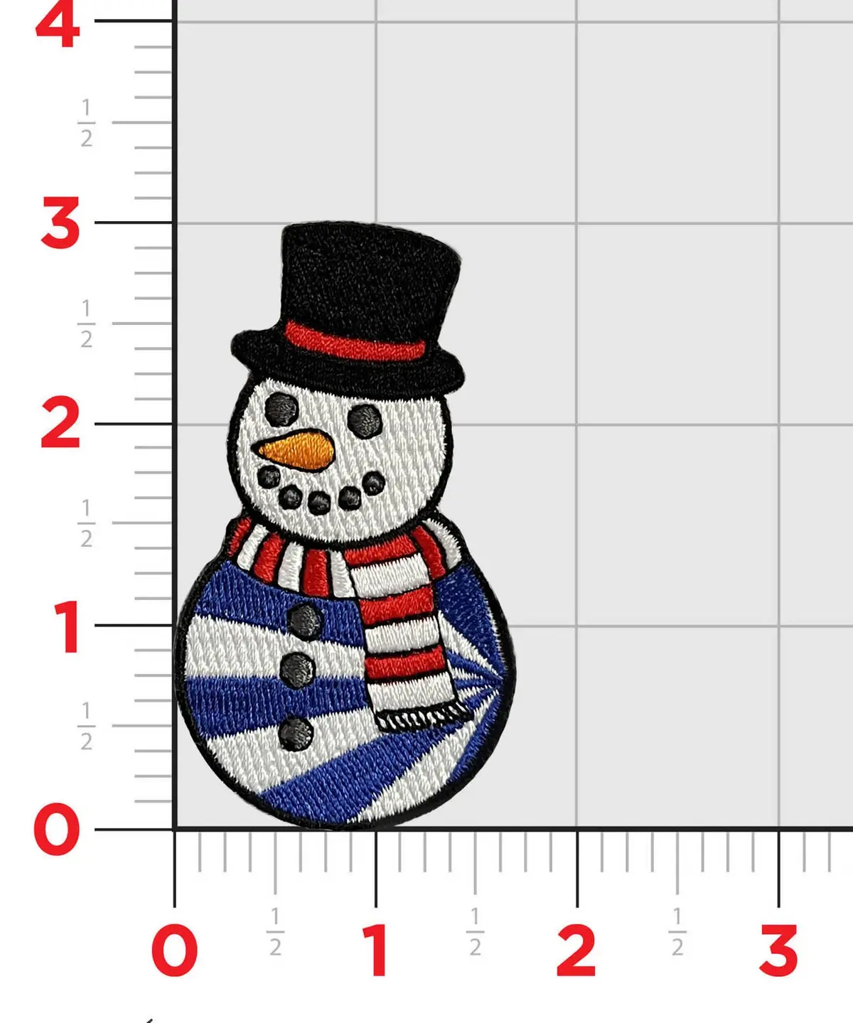 Official Vaw-121 Bluetail Snowman Patch 1