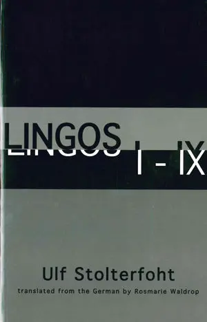 Stolterfoht, Ulf: Lingos I-Ix [Used Paperback] 1