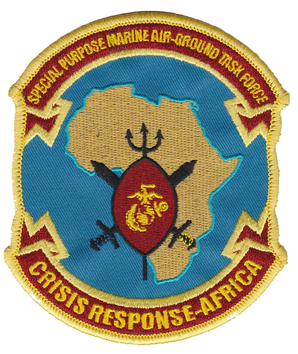 Officially Licensed Usmc Spmagtf- Africa Patch 1