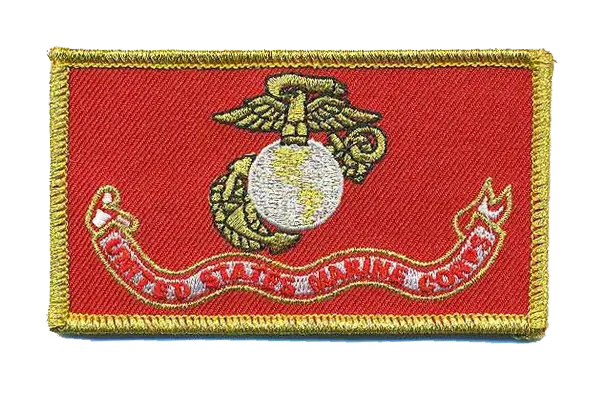 Officially Licensed Usmc Ega Flag Hat Patch 1